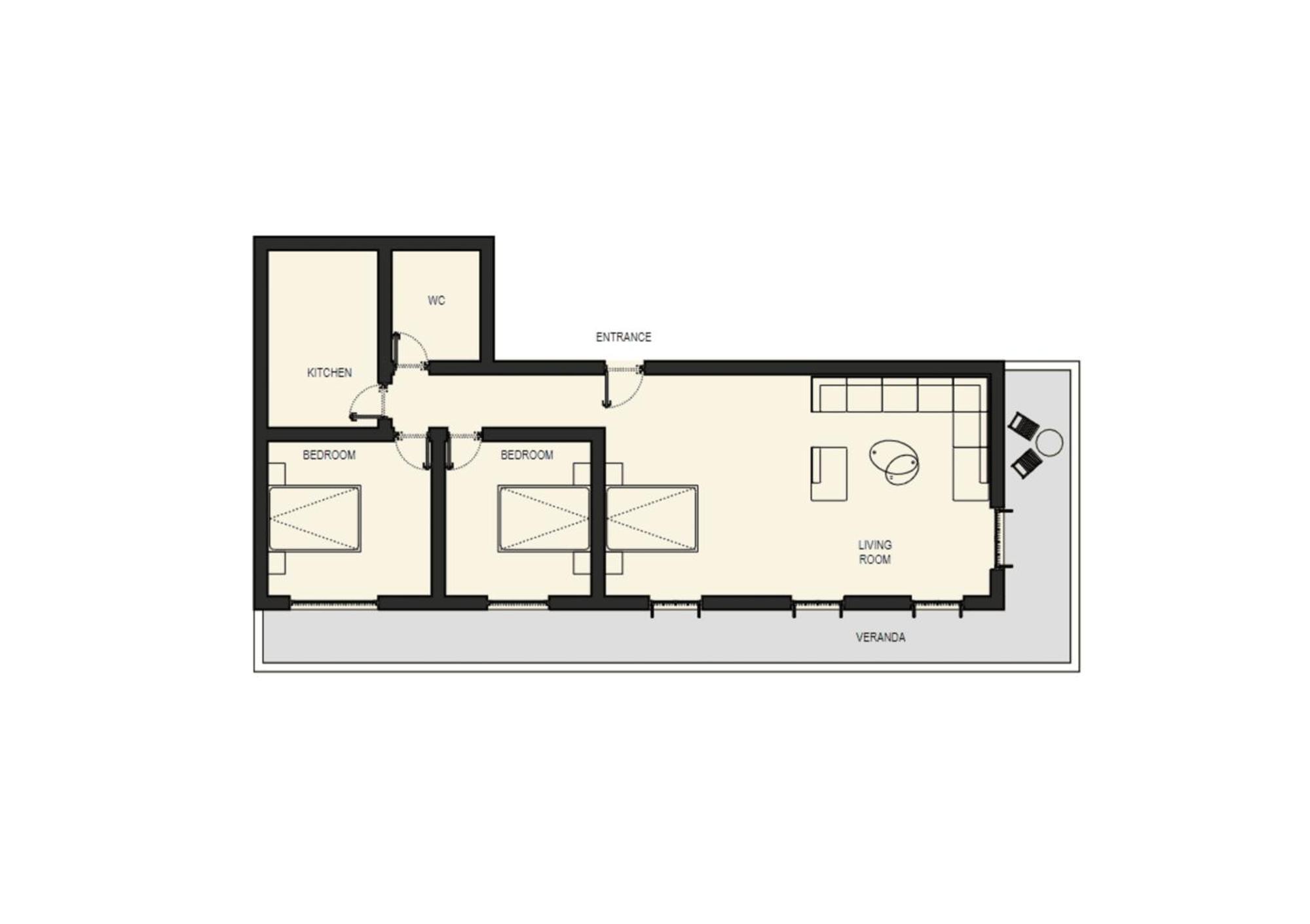 塞萨洛尼基Houseloft Koromila Sea View公寓 外观 照片